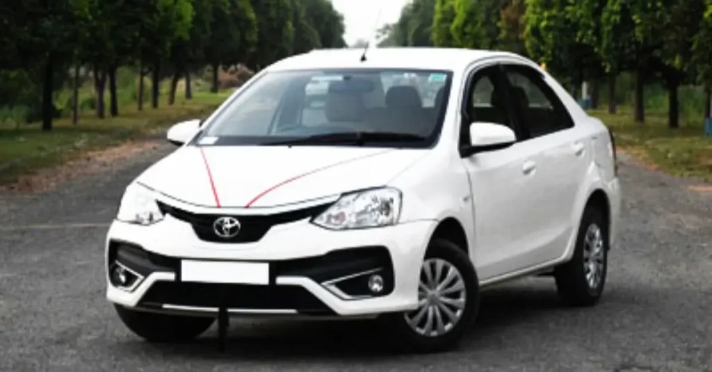 Toyota Etios rental in Cape Town
