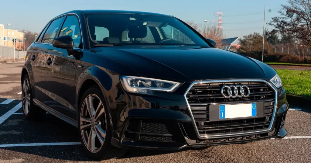 Vehicle hire in Cape Town Black Audi